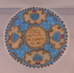 Princess Charlotte Birth Plate by Christopher Whitford