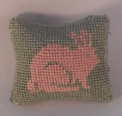 Petitepoint Pillow #20 by Brady Stitchery