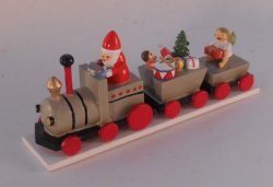 Santa Train by Erzgebirgische Miniaturen