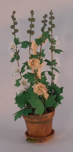 Hollyhocks by Artistic Florals