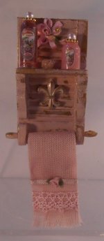 Towel Shelf #1 by Sara's Miniatures