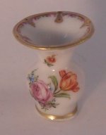 Royal Berlin Floral Vase #B by Joachim Kuhner