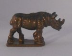 Rhino Bronze by Ron Stetkewicz