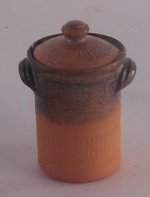 Reginal Covered Jar #1 by Elisabeth Causeret