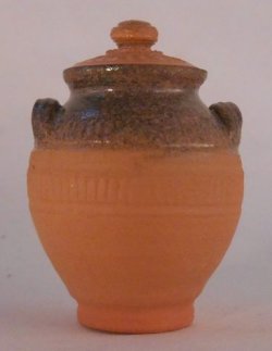 Reginal Covered Jar #2 by Elisabeth Causeret
