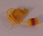 Knitting Set Yellow by Ulla
