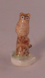 Bird Owl #3 by Margaret Crosswell