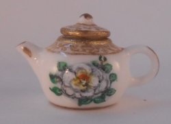 Emmett Barnes Camellia Teapot by Christopher Whitford