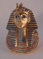 King Tut Mask by Neil Carter