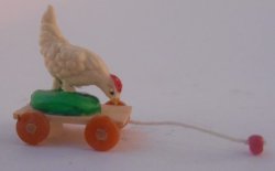 Pull Toy #8 Horse by Erzgebirgische Miniaturen