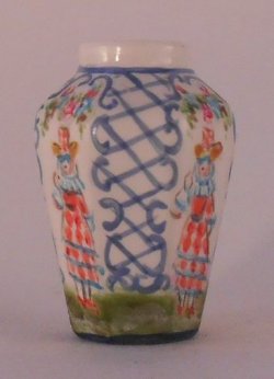 Commedia dell'arte Vase by Christopher Whitford