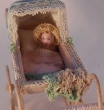Baby in Carriage by Gale Elena Bantock