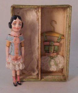 Doll with Extra Clothes #2 by Gale Elena Bantock