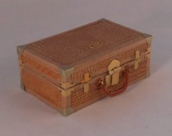 Suitcase #1 Lizard by Jose Gomez