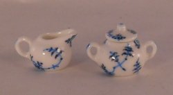 Danish Modern Creamer & Sugar by Christopher Whitford