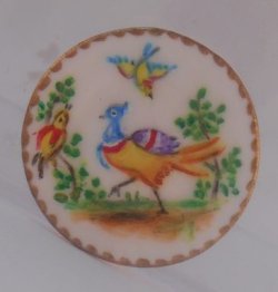 Exotic Bird Plate by Christopher Whitford