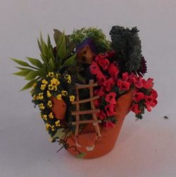 Fairy Garden Pot #1 by Cea's Garden