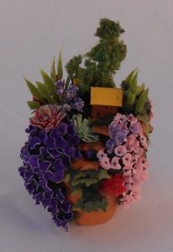 Fairy Garden Pot #3 by Cea's Garden