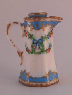 Garland Chocolate Pot by Christopher Whitford