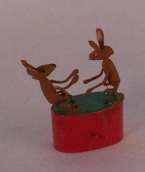 Boxing Rabbits by St.Leger