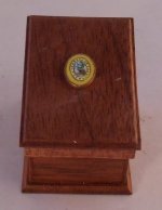 Plate Presentation Box French Peacock by Christopher Whitford