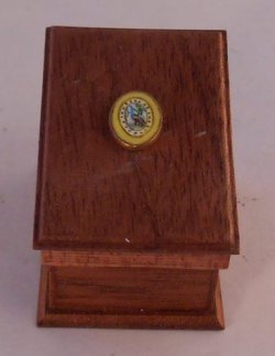 Plate Presentation Box French Peacock by Christopher Whitford