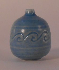 Engraved Vase #1 by Elisabeth Causeret