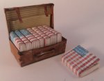 Trunk with U.S. 1776 Flag Books by Artelier
