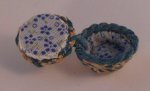 Sewing Basket Blue by Casitas