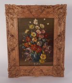 Floral Study #2 Carved Frame by Taller Targioni