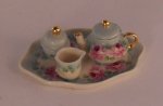 Old Fachion Rose Teaset by Deborah McKnight *estate*