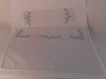 Hand Embroidered Sheets #1 by Anabela