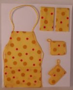 Kitchen Set Retro Dots #G