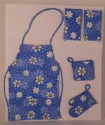 Kitchen Set Daisy Blue #G