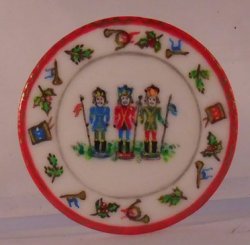 Nutcracker Suite Round Platter by Christopher Whitford