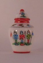 Nutcracker Suite Temple Jar by Christopher Whitford