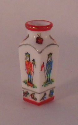 Nutcracker Suite Square Vase by Christopher Whitford