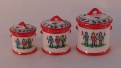 Nutcracker Suite Canister Set by Christopher Whitford