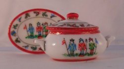 Nutcracker Suite Oval Tureen w/Tray by Christopher Whitford