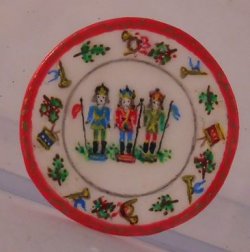Nutcracker Suite Plate by Christopher Whitford
