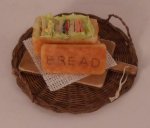 Sandwiches in Bread Loaf on Basket Tray by Megumi Tatsumi