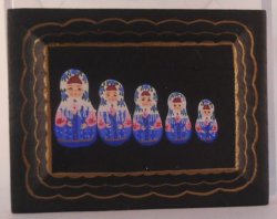 Nesting Doll Tray by Alexander International