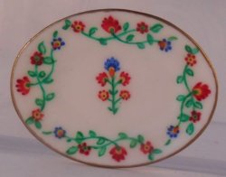 Stephanie Oval Tray by Christopher Whitford