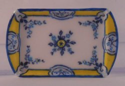 French Country Rectangle Tray by Christopher Whitford