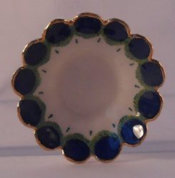 Peacock Bowl by Ron Benson