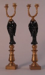 French Empire Candelabra Pair by Joseph Dean