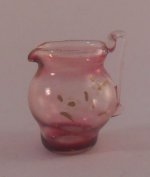 Mary Gregory Style Pitcher by Polly Curtis