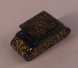 Lacquer Box Gold Leaf #2 by Alexander International