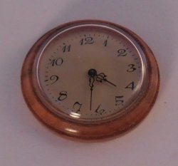 Wall Clock Light Wood by Hermann Straeten