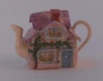 Teapot Rose Cottage by Grain de Sable/Christine Voiren
